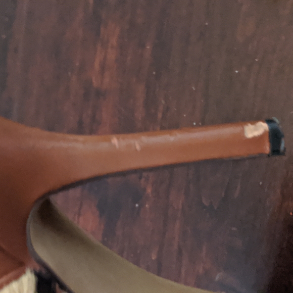 Jessica Simpson leopard print heels - Picture 3 of 8